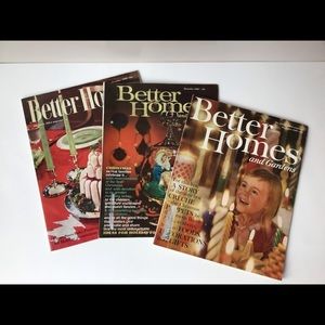 Vintage Better Homes & Gardens Xmas Magazines ‘60s
